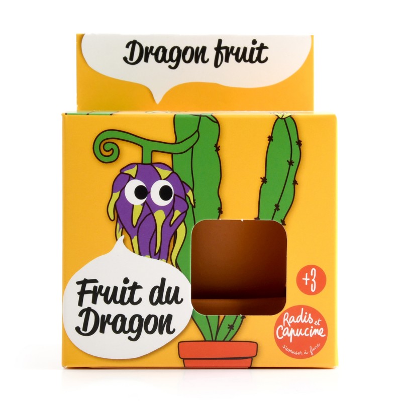 Graines de Fruit du dragon à faire pousser Kit plantation 8 cm