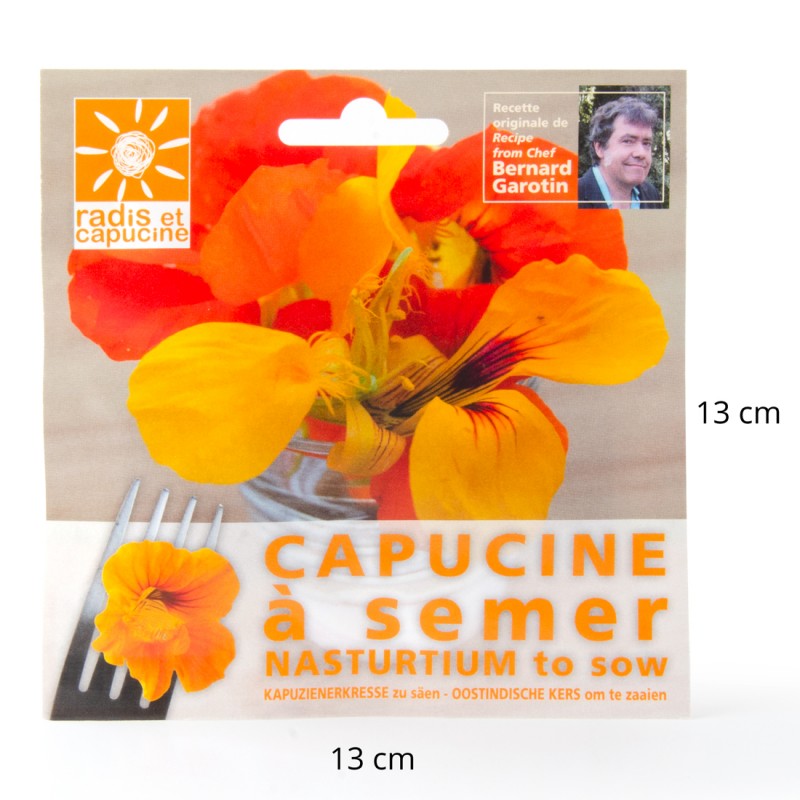 Graines de Capucine comestible à semer