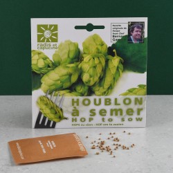 Edible hop seed for sowing