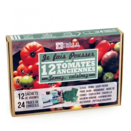 Coffret 12 sachets Tomates Anciennes