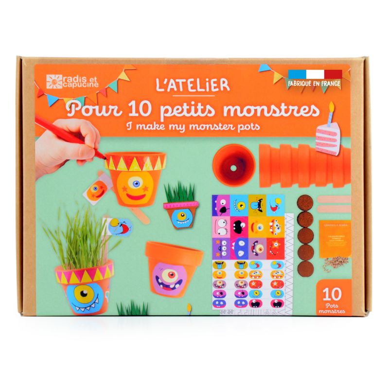 Coffret Anniversaire - mes petits pots monstres