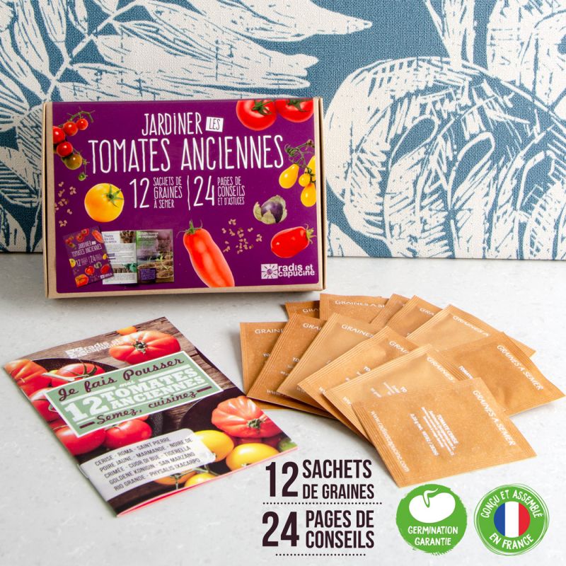 Coffret 12 sachets - Tomates Anciennes