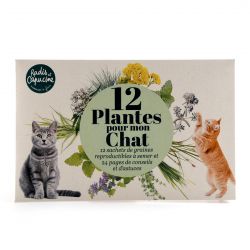 Enveloppe 12 sachets Jardiner pour mon chat