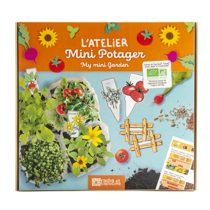 Atelier jardinage enfant Mini Potager